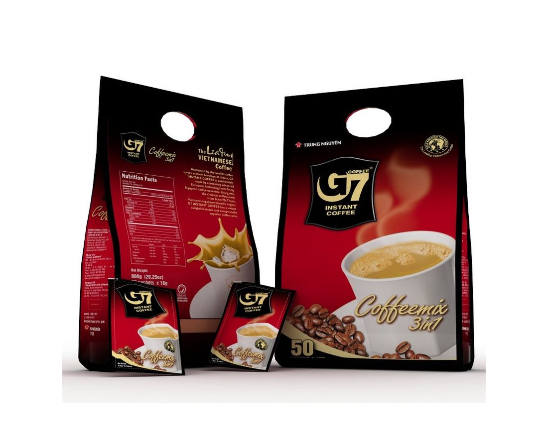 Trung Nguyen - g7 Coffee (3в1) 50 пак. В СПБ