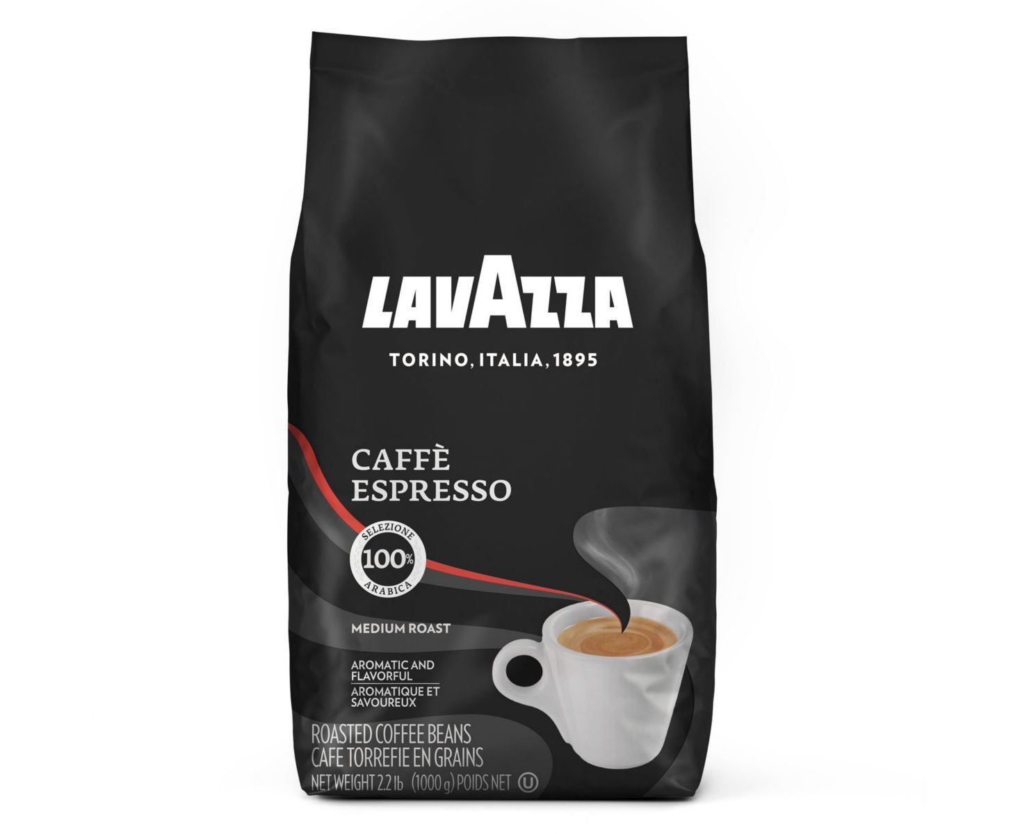 Кофе в зернах Espresso, 1 кг, Lavazza. 