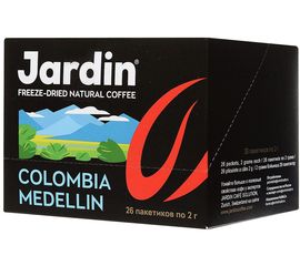 Кофе растворимый в пакетиках Colombia Medellin, 26 шт., Jardin, фото 1