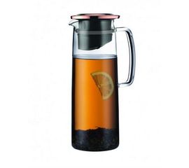 Кувшин для холодного чая BIASCA с медной крышкой, 1,2 л, Bodum, фото 1