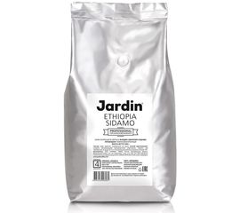 Кофе в зернах Ethiopia Sidamo 100% арабика, 1 кг, Jardin, фото 1
