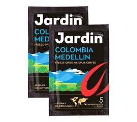 Кофе растворимый порционный Colombia Medellin, 100 пакетиков по 2 г, Jardin, фото 1