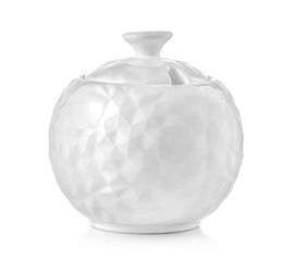 Сахарница Crystal, 250 мл, белая, фарфор, Walmer, фото 1