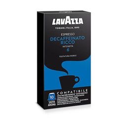 Кофе в капсулах Decaffeinato Ricco для кофемашин Nespresso, Lavazza, фото 1
