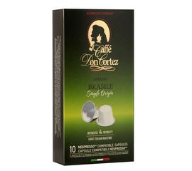 Кофе в капсулах DON CORTEZ (N) BRASILE, 10 шт., Carraro, фото 1