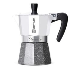 Гейзерная кофеварка Aeternum Elegance Bianca, 6034, на 3 чашки, Bialetti, фото 1