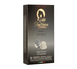 Кофе в капсулах DON CORTEZ (N) DOLCE, 10 шт., Carraro, фото 1