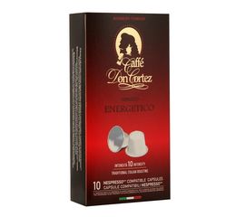 Кофе в капсулах DON CORTEZ (N) ENERGETICO, 10 шт., Carraro, фото 1