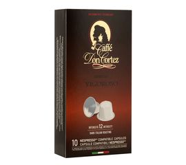 Кофе в капсулах DON CORTEZ (N) VIGOROSO, 10 шт., Carraro, фото 1