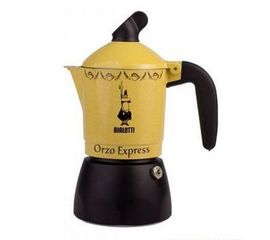 Гейзерная кофеварка Orzo Express Gialla, 2328/MR, на 2 чашки, Bialetti, фото 1