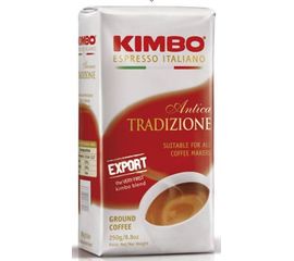 Кофе молотый Export, 250 г, KIMBO, фото 1
