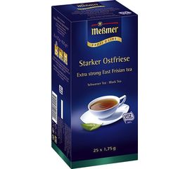 Чай черный пакетированный Восточно-фрисландский, 25х1.75 г, Messmer, фото 1