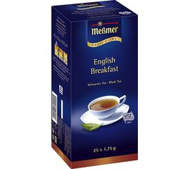 Чай черный пакетированный Английский завтрак, 25х1.75 г, Messmer, фото 1