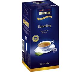 Чай черный пакетированный Дарджилинг, 25х1.75 г, Messmer, фото 1