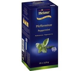 Чай травяной пакетированный Мята перечная, 25х2.25 г, Messmer, фото 1