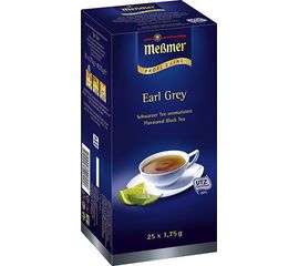Чай черный пакетированный Эрл Грей, 25х1.75 г, Messmer, фото 1