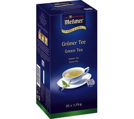 Чай зеленый пакетированный Зеленый чай, 25х1.75 г, Messmer, фото 1