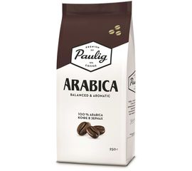 Кофе в зернах Arabica, 250 г, Paulig, фото 1