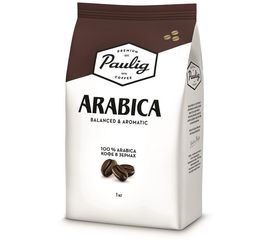 Кофе в зернах Arabica, 1 кг, Paulig, фото 1