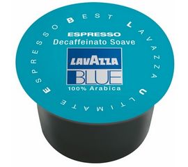 Кофе молотый в капсулах BLUE Espresso DECAFF(без кофеина).SOAVE, Lavazza, фото 1