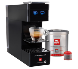 Кофеварка капельная Francis Francis Y3, черная, Illy, фото 1