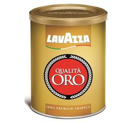 Молотый кофе Oro, жестяная банка 250 г, Lavazza, фото 1