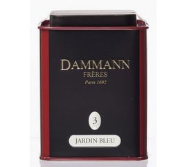 Чай черный ароматизированный №3 Голубой сад, жестяная банка 100 г, Dammann, фото 1