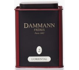 Чай зеленый ароматизированный №2 Восточный, жестяная банка 100 г, Dammann, фото 1