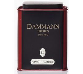 Чай черный ароматизированный №14 Яблоко любви, жестяная банка 100 г, Dammann, фото 1