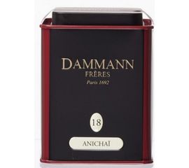 Чай черный ароматизированный №18 Аничай, жестяная банка 100 г, Dammann, фото 1