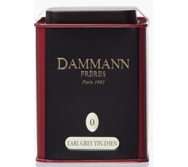 Чай черный ароматизированный №0 Эрл Грей Инь Жень, жестяная банка 100 г, Dammann, фото 1