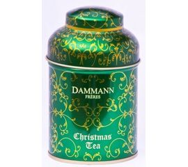 Чай зеленый "Рождественский", жестяная банка 100 г, Dammann, фото 1