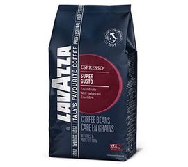 Кофе в зернах Super Gusto UTZ, пакет 1 кг, Lavazza, фото 1