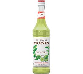 Сироп ”Зеленый лимон”, 1 л, d8 см, h33 см, стекло, Monin, фото 1