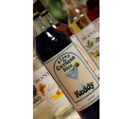 Сироп ”Блю Курасао Кедди”, 1 л, d8 см, h31 см, стекло, Monin, фото 1