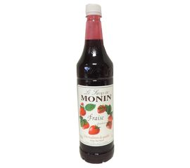 Сироп ”Клубника”, 1 л, d8 см, h33 см, стекло, Monin, фото 1