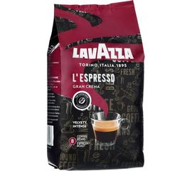 Кофе в зернах Gran Crema Espresso, пакет 1 кг, Lavazza, фото 1