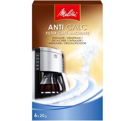 Очиститель от накипи для фильтр-кофеварок, 6х20 г, Melitta, фото 1