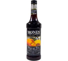Напиток концентрированный с экстрактом чая ”Персик”, 0.7 л, d7 см, h31 см, стекло, Monin, фото 1