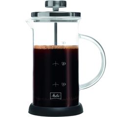 Френч-пресс на 3 чашки, стекло/нержавеющая сталь, Melitta, фото 1