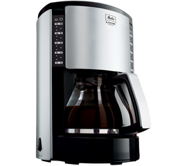 Кофеварка капельная Look III de Selection, серебристо-черная, Melitta, фото 1