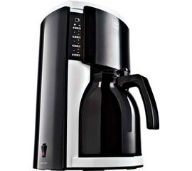 Кофеварка капельная Look III Therm de luxe, черно-серебристая, Melitta, фото 1