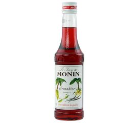 Сироп ”Гренадин”, 50 мл, d3 см, h13.5 см, стекло, Monin, фото 1