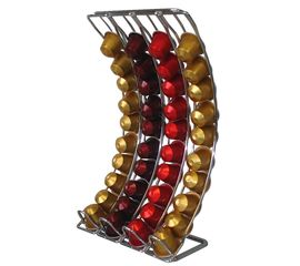 Держатель для капсул Nespresso "Swing", хромированная сталь, Melitta, фото 1