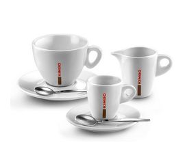 Набор чашек с блюдцами для американо, 6 шт., KIMBO, фото 1