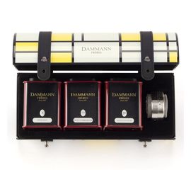 Подарочный набор "Charleston", жестяная коробка, Dammann, фото 1