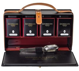 Подарочный набор "D-Case", жестяная коробка, Dammann, фото 1