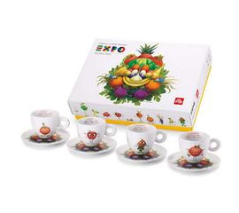 Подарочный набор MASCOTTE EXPO: 4 чашки для эспрессо, Illy, фото 1