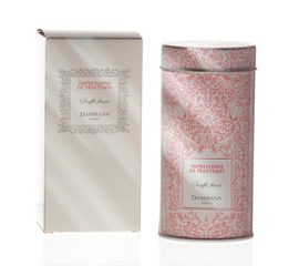 Чай зеленый ароматизированный Souffle fleuri «Медовая лилия», ж/б 90 г, Dammann, фото 1