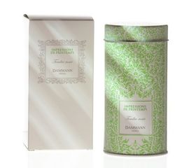 Чай зеленый ароматизированный Tendre rosee «Нежная роза», ж/б 90 г, Dammann, фото 1